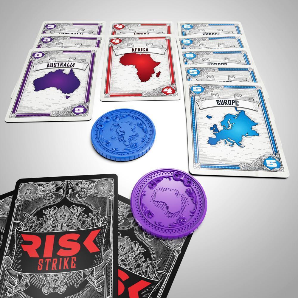 Risk Strike Cards and Dice Game, Quick-Playing Strategy Card Game, Ages 10+, Family Games product thumbnail 1