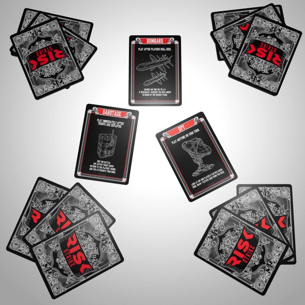 Risk Strike Cards and Dice Game, Quick-Playing Strategy Card Game, Ages 10+, Family Games product thumbnail 1