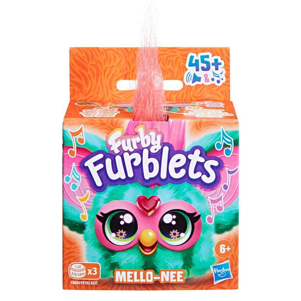 Furby Furblets Mello-Nee Summer Chill Mini Electronic Plush Toy for Girls & Boys 6+ product thumbnail 1