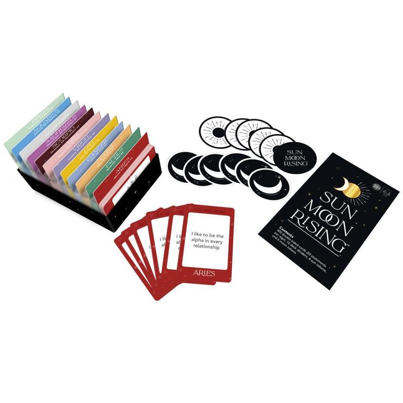 Sun Moon Rising Game, Astrology-Themed Adult Party Card Games for 3-6 Players, Ages 13+ product image 1