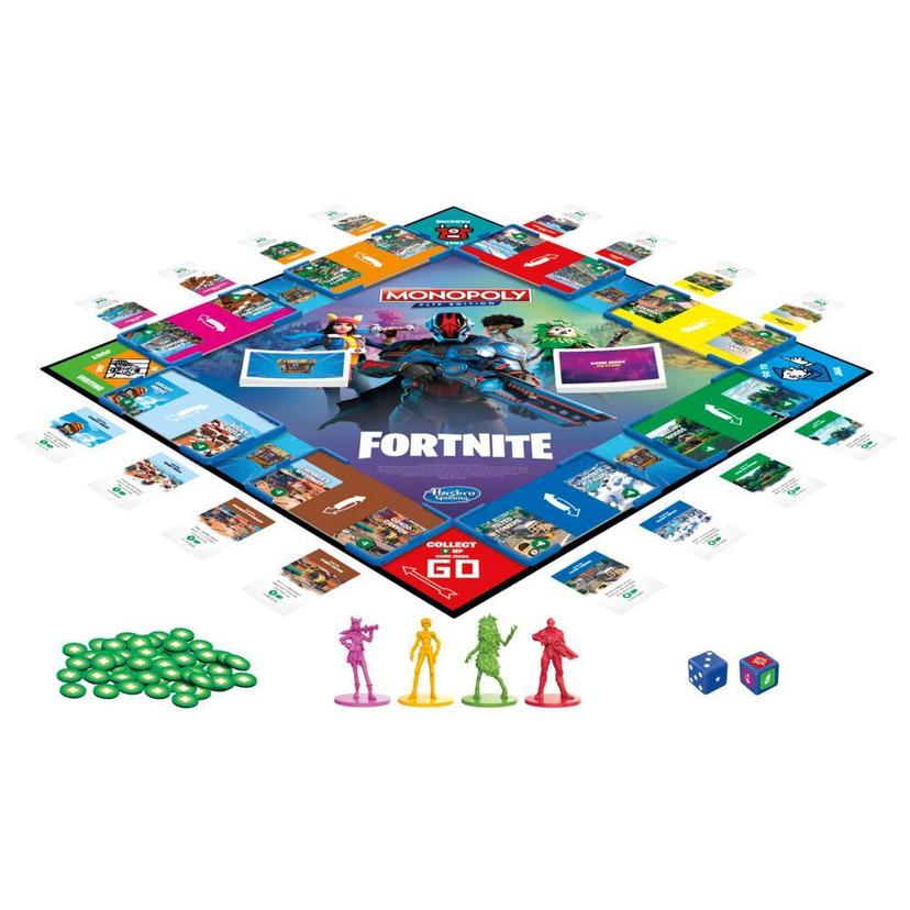 Monopoly Flip Edition: Fortnite Board Game, Monopoly Game Inspired by Fortnite, Ages 13+ product image 1