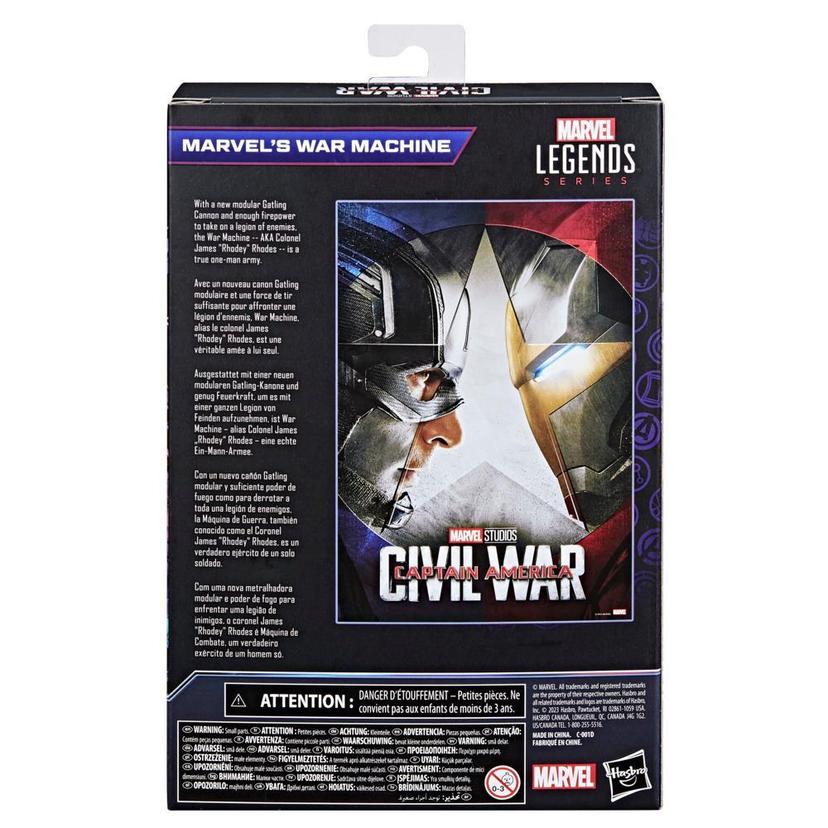 Hasbro Marvel Legends Series Marvel’s War Machine, 6" Marvel Legends Action Figures product image 1