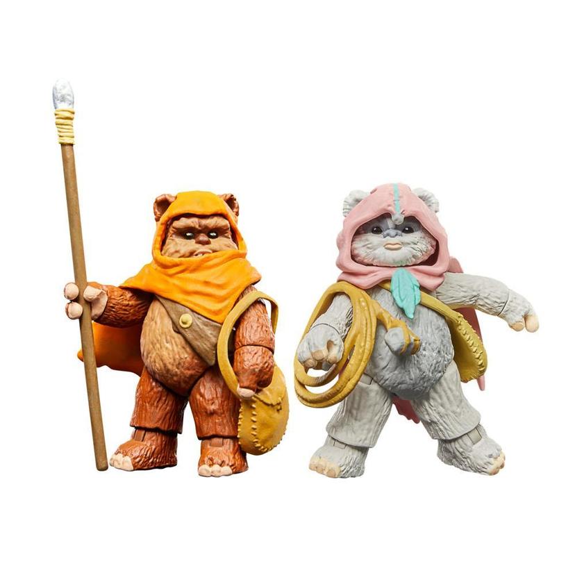 Star Wars The Vintage Collection Wicket W. Warrick & Kneesaa Action Figures (3.75”) 2-Pack product image 1