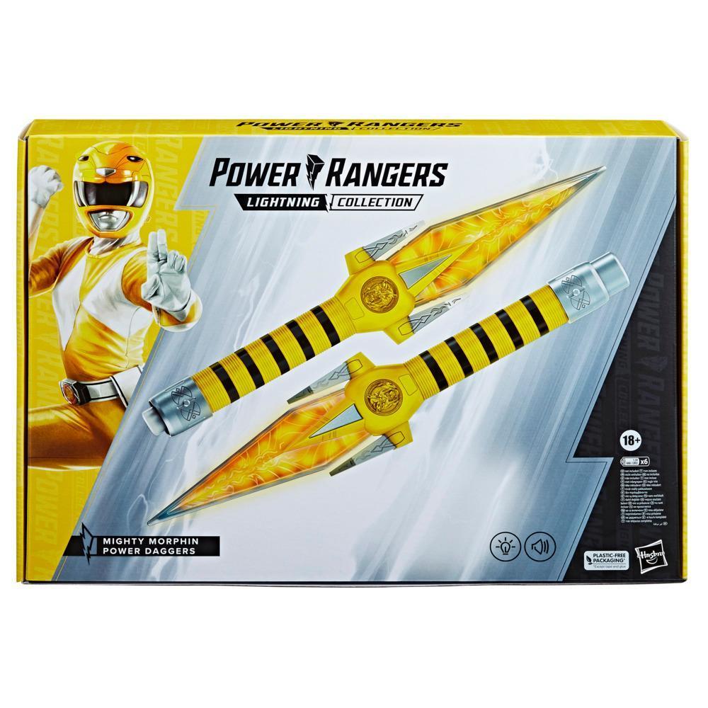 Power Rangers Lightning Collection Mighty Morphin Yellow Ranger Power Daggers Roleplay product thumbnail 1