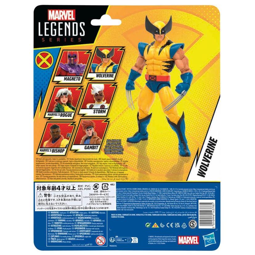 Hasbro Marvel Legends Series Wolverine, 6" Marvel Legends Action Figures product image 1