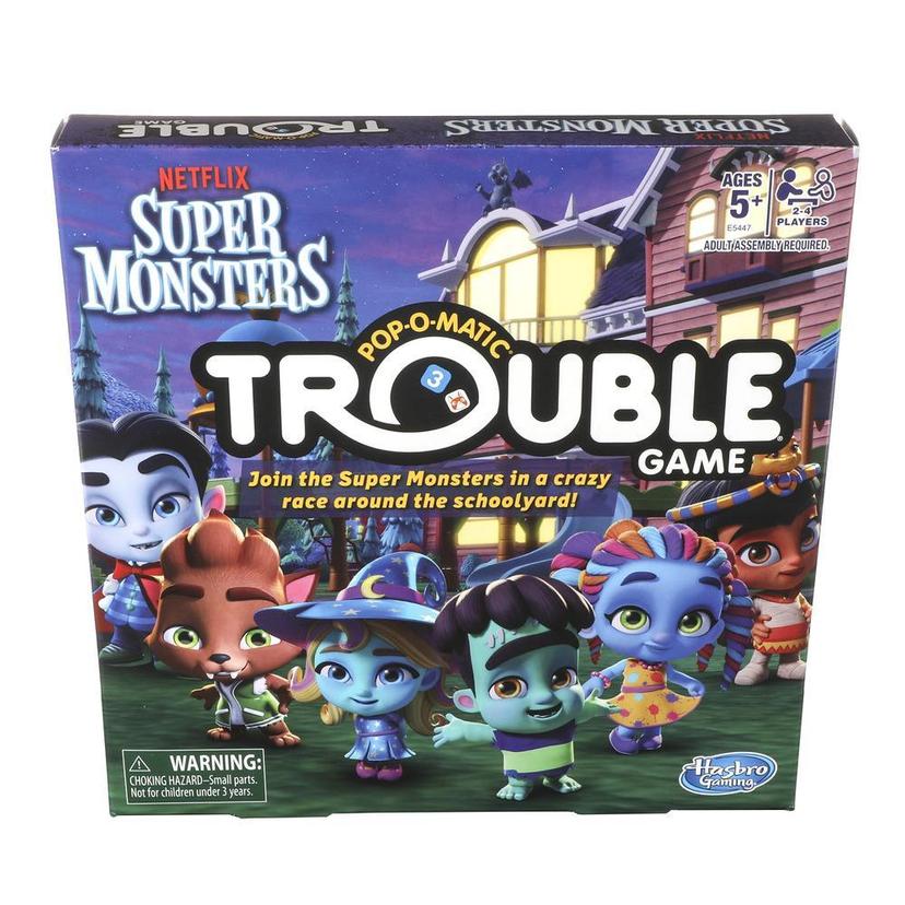 Hasbro Gaming Trouble Board Game, 2-4 Players - For Kids 5 Years