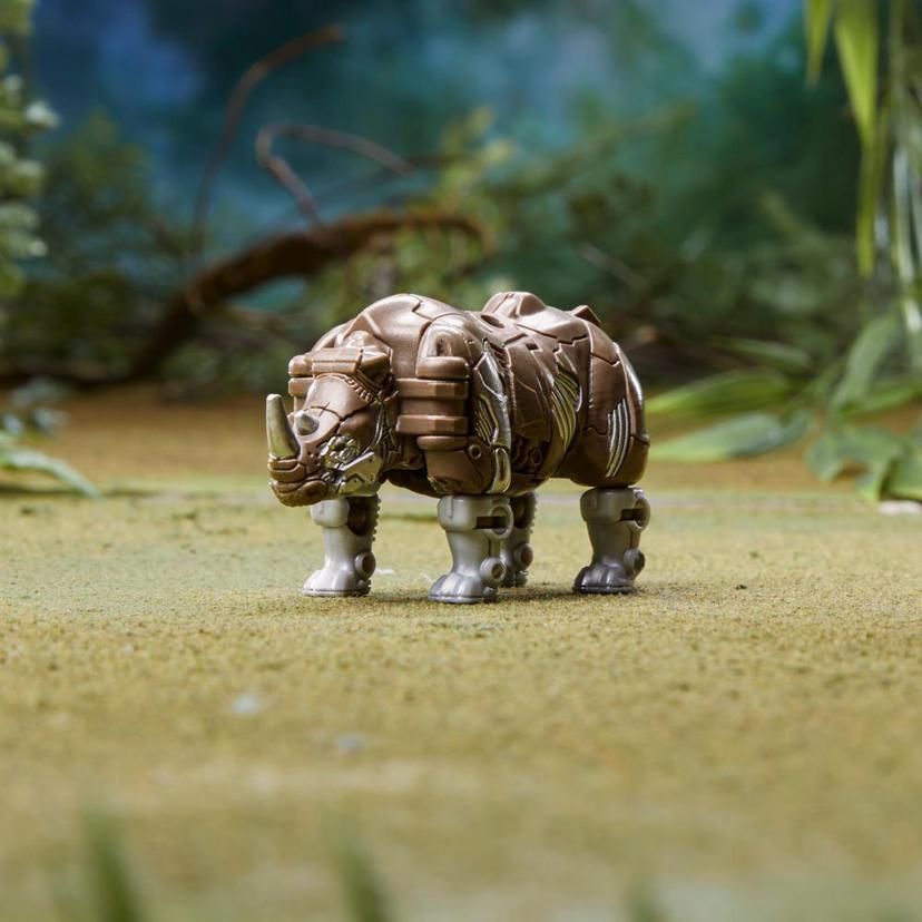 Transformers: Rise of the Beasts Movie, Beast Alliance, Beast Battle Masters Rhinox Action Figure - 6 and Up, 3-inch product image 1