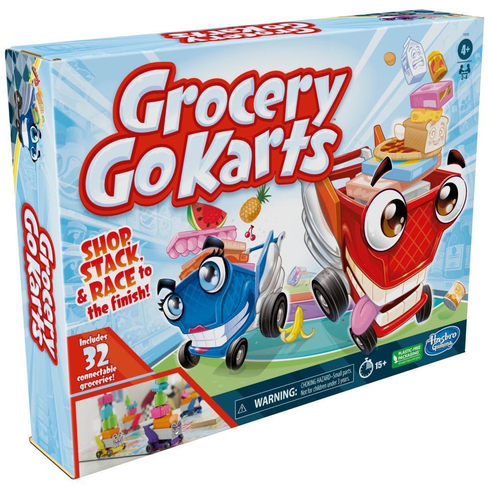 Grocery Go Karts Board Game for Preschoolers and Kids Ages 4 and Up, Preschool Games product thumbnail 1