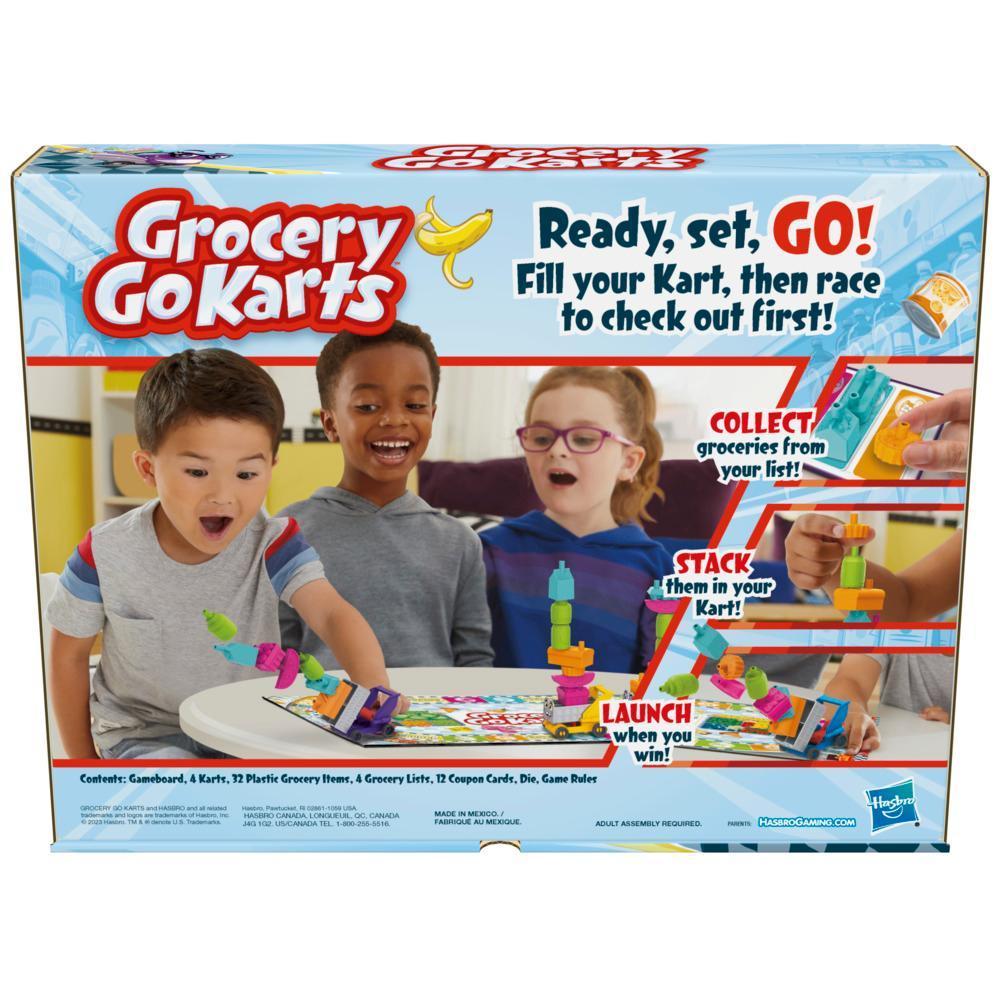 Grocery Go Karts Board Game for Preschoolers and Kids Ages 4 and Up, Preschool Games product thumbnail 1