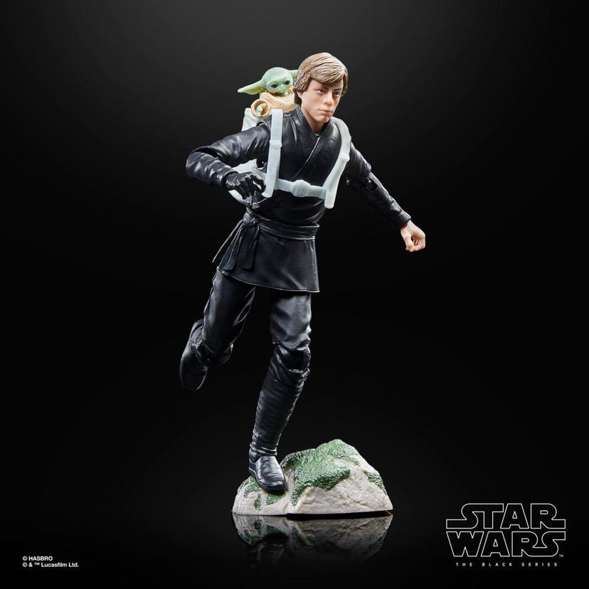 Star Wars The Black Series Luke Skywalker & Grogu Star Wars Action Figures (6”) 2-Pack product image 1