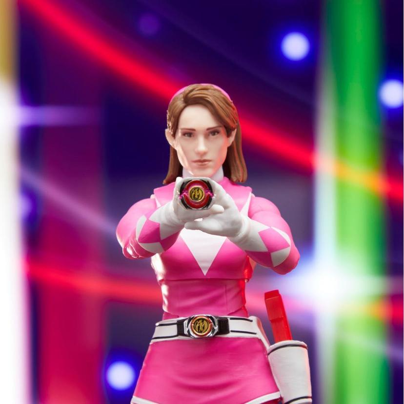 Power Rangers Lightning Collection Remastered Mighty Morphin Pink Ranger Action Figure (6") product image 1