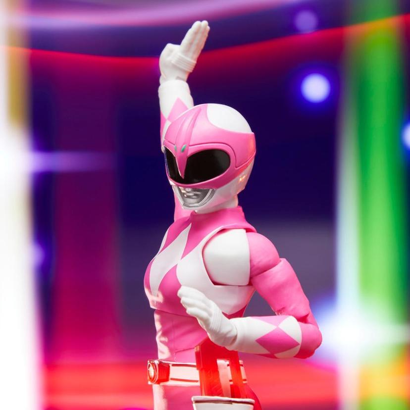 Power Rangers Lightning Collection Remastered Mighty Morphin Pink Ranger Action Figure (6") product image 1