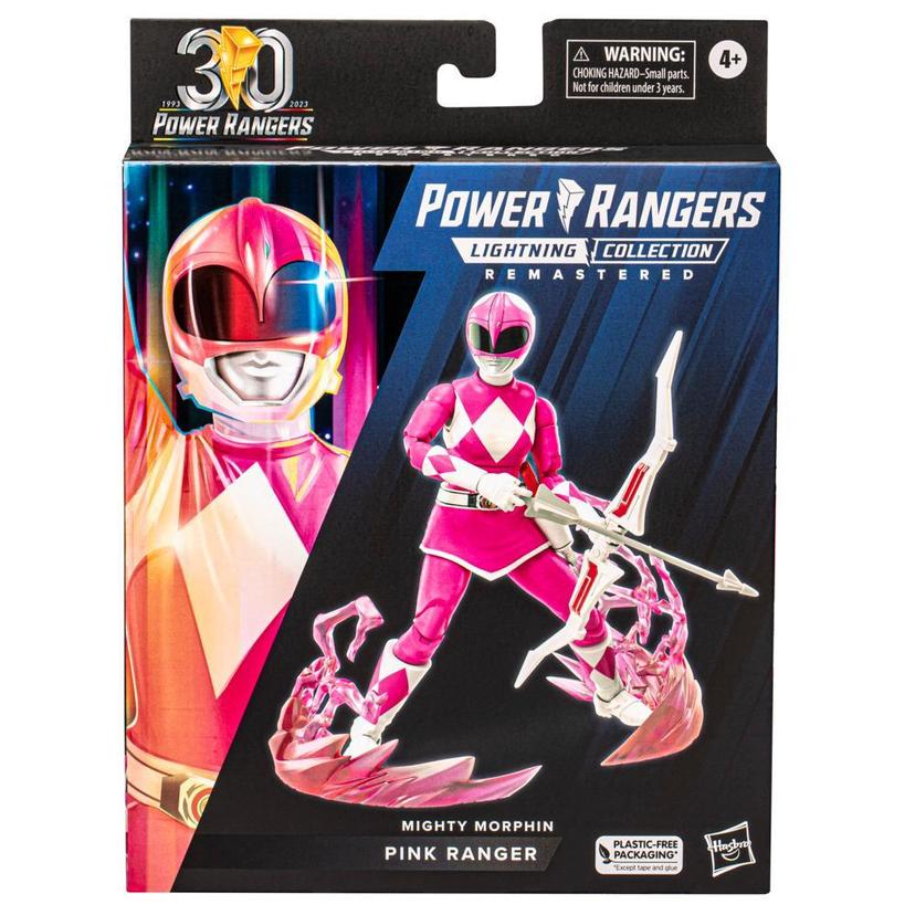 Power Rangers Lightning Collection Remastered Mighty Morphin Pink Ranger Action Figure (6") product image 1