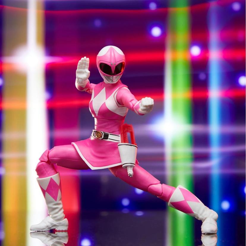 Power Rangers Lightning Collection Remastered Mighty Morphin Pink Ranger Action Figure (6") product image 1