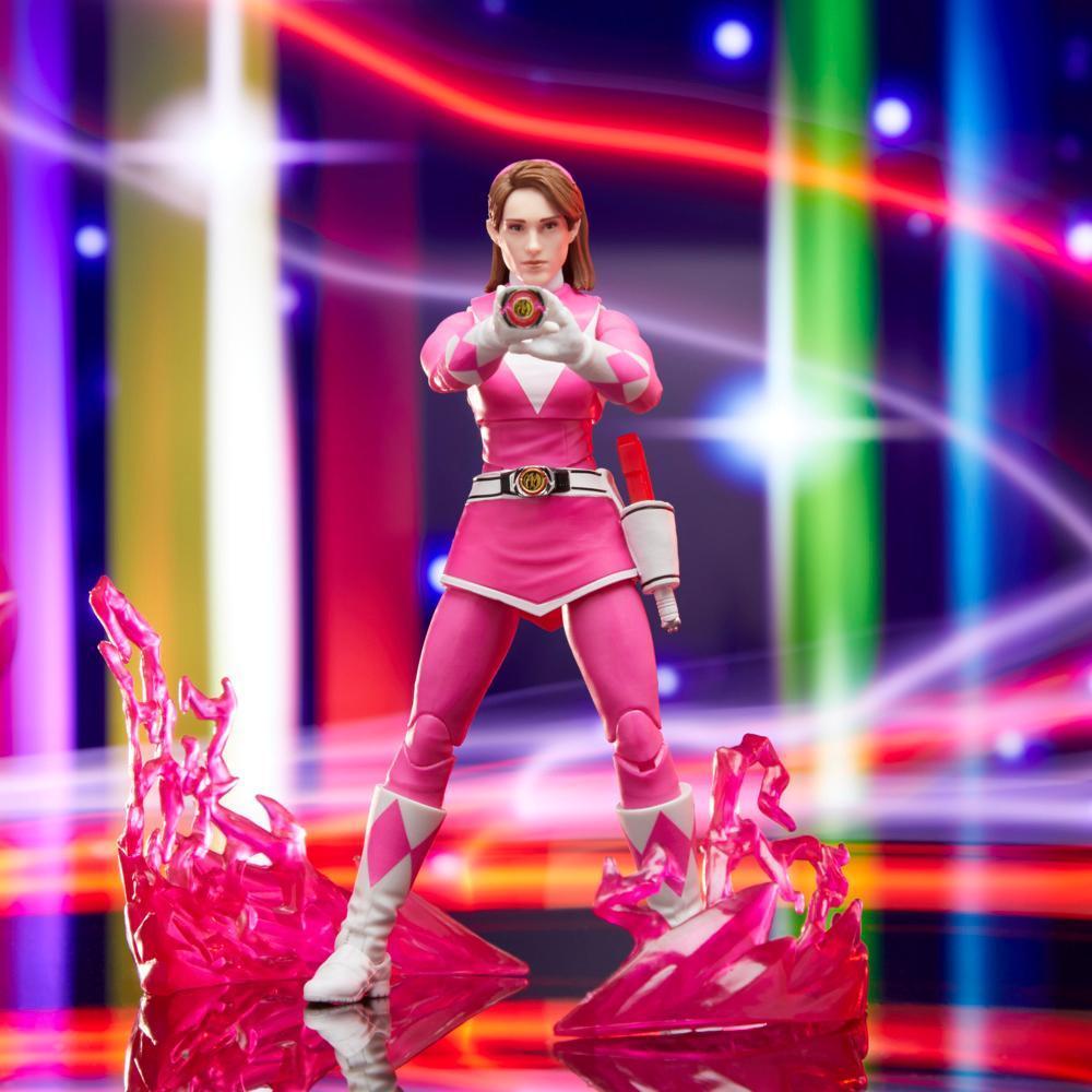 Power Rangers Lightning Collection Remastered Mighty Morphin Pink Ranger Action Figure (6") product thumbnail 1