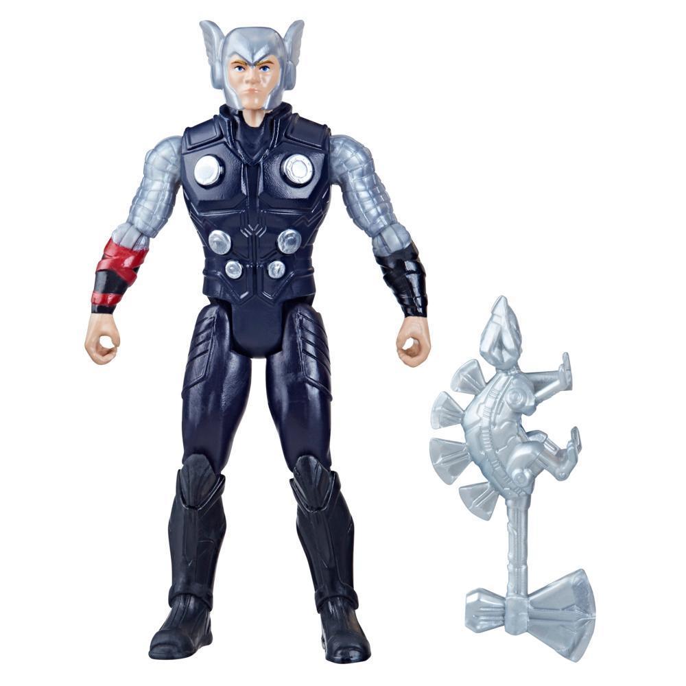 Marvel Mech Strike Mechasaurs Thor Action Figure, with Weapon Accessory (4") product thumbnail 1