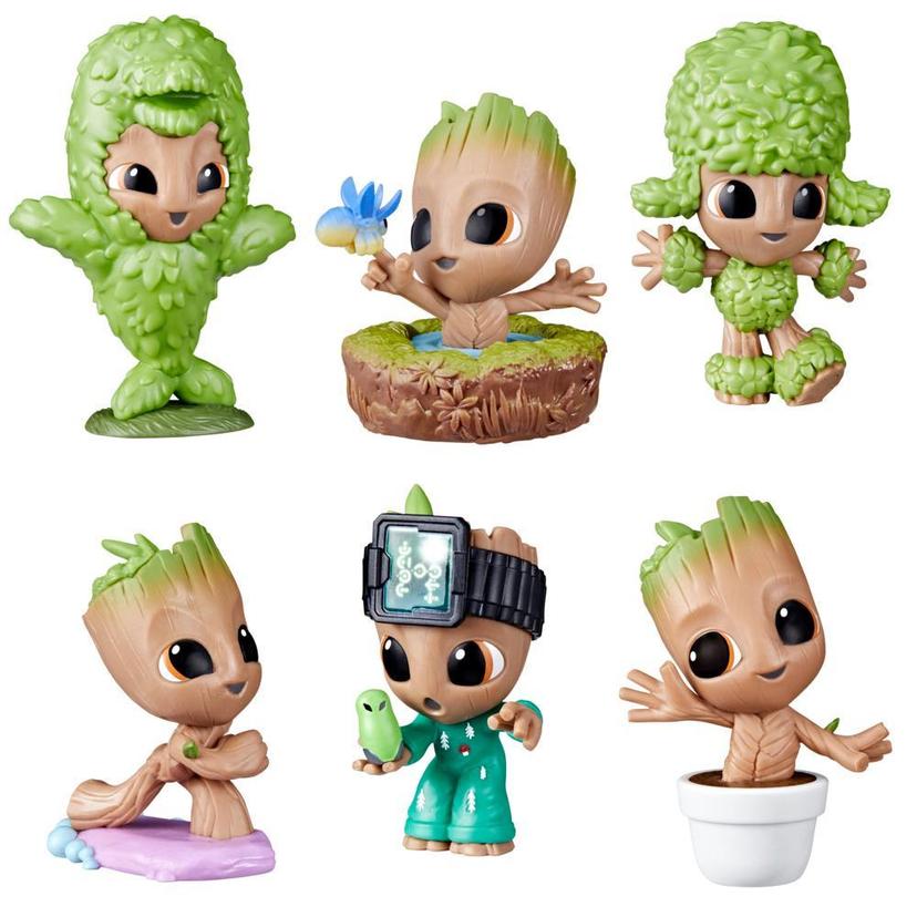 Marvel I Am Groot Figure Collection, Dolphin Groot, Mini Groot Action Figure, Super Hero Toy, Marvel Toys, Ages 4 and Up product image 1