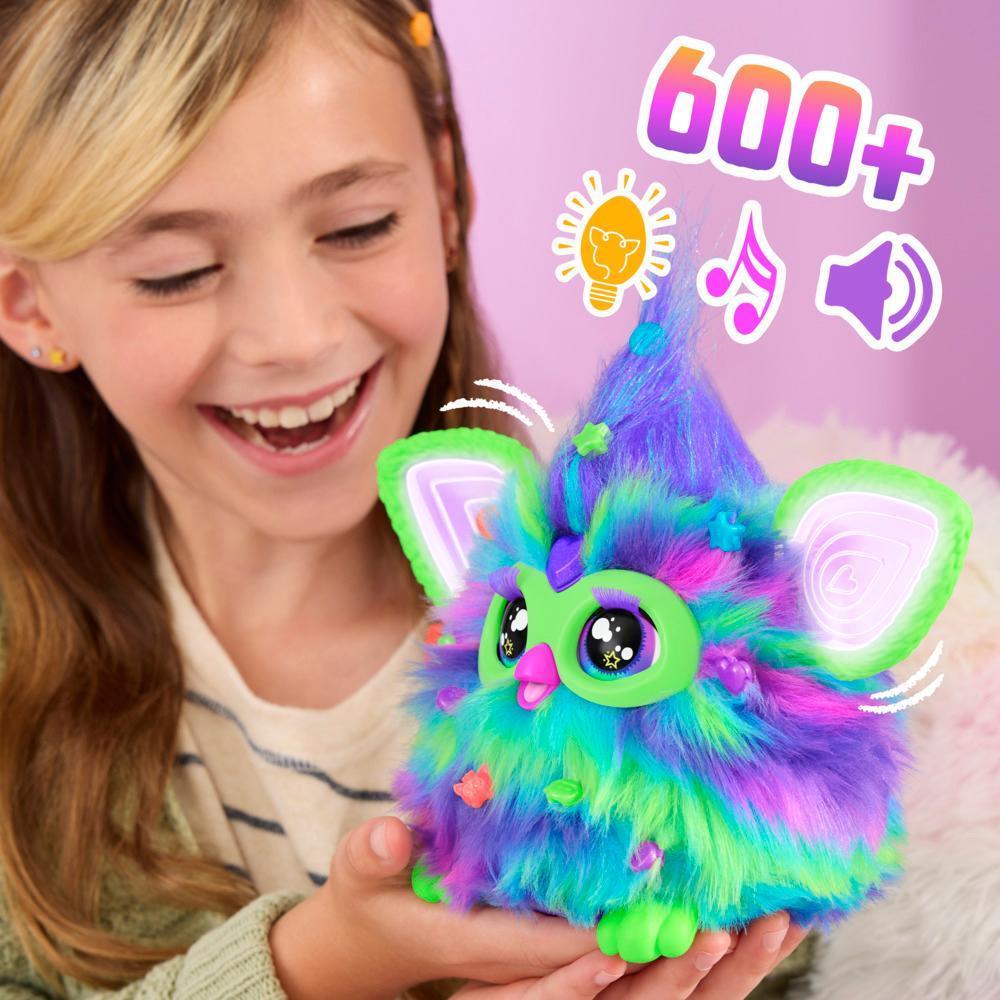 Furby Glow in the Dark Galaxy Edition Plush, Voice Activated, Interactive Toys, Ages 6+ product thumbnail 1