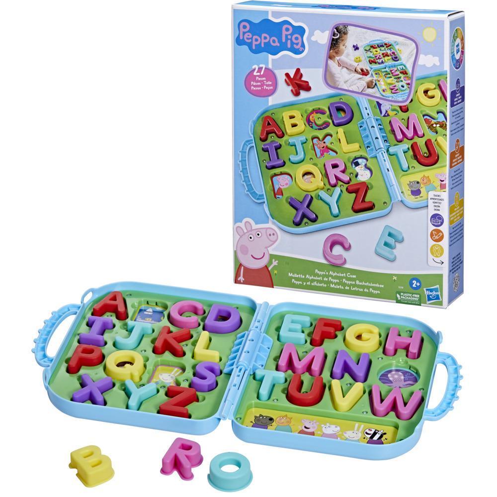 Peppa Pig Peppa’s Alphabet Case, Preschool Toys, Alphabet Puzzles product thumbnail 1