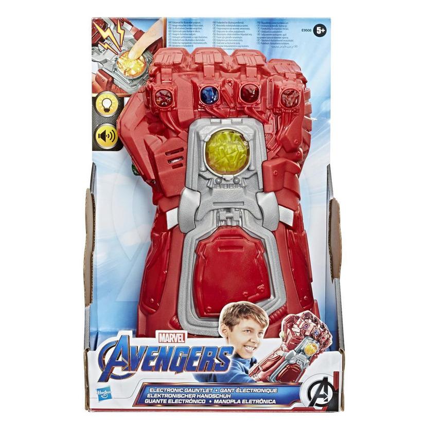 aftale tunnel frø Marvel Avengers: Endgame Red Infinity Gauntlet Electronic Fist Roleplay Toy  with Lights and Sounds for Kids Ages 5 and Up - Marvel