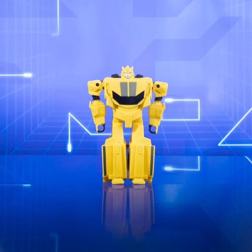 Transformers Toys EarthSpark 1-Step Flip Changer Bumblebee Action Figure product image 1