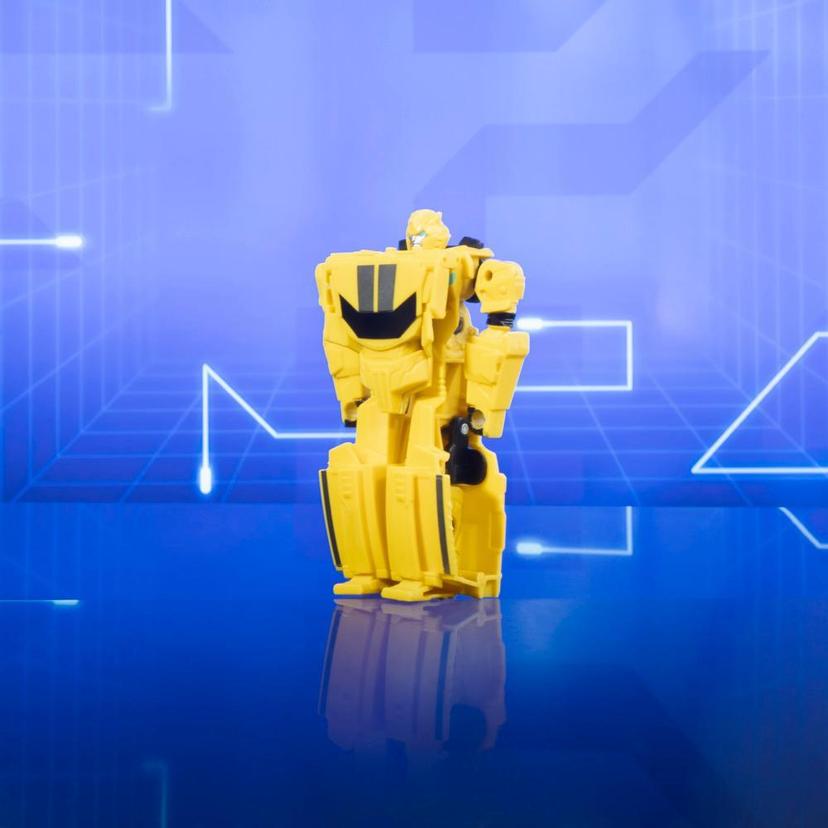 Transformers Toys EarthSpark 1-Step Flip Changer Bumblebee Action Figure product image 1