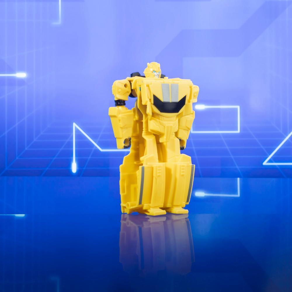 Transformers Toys EarthSpark 1-Step Flip Changer Bumblebee Action Figure product thumbnail 1