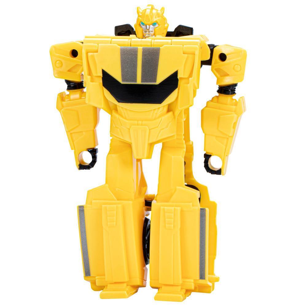 Transformers Toys EarthSpark 1-Step Flip Changer Bumblebee Action Figure product thumbnail 1
