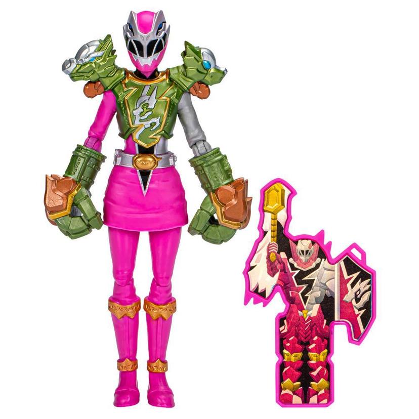 Power Rangers Dino Fury Smash Armor Pink Ranger, Power Rangers Toys Action Figures product image 1