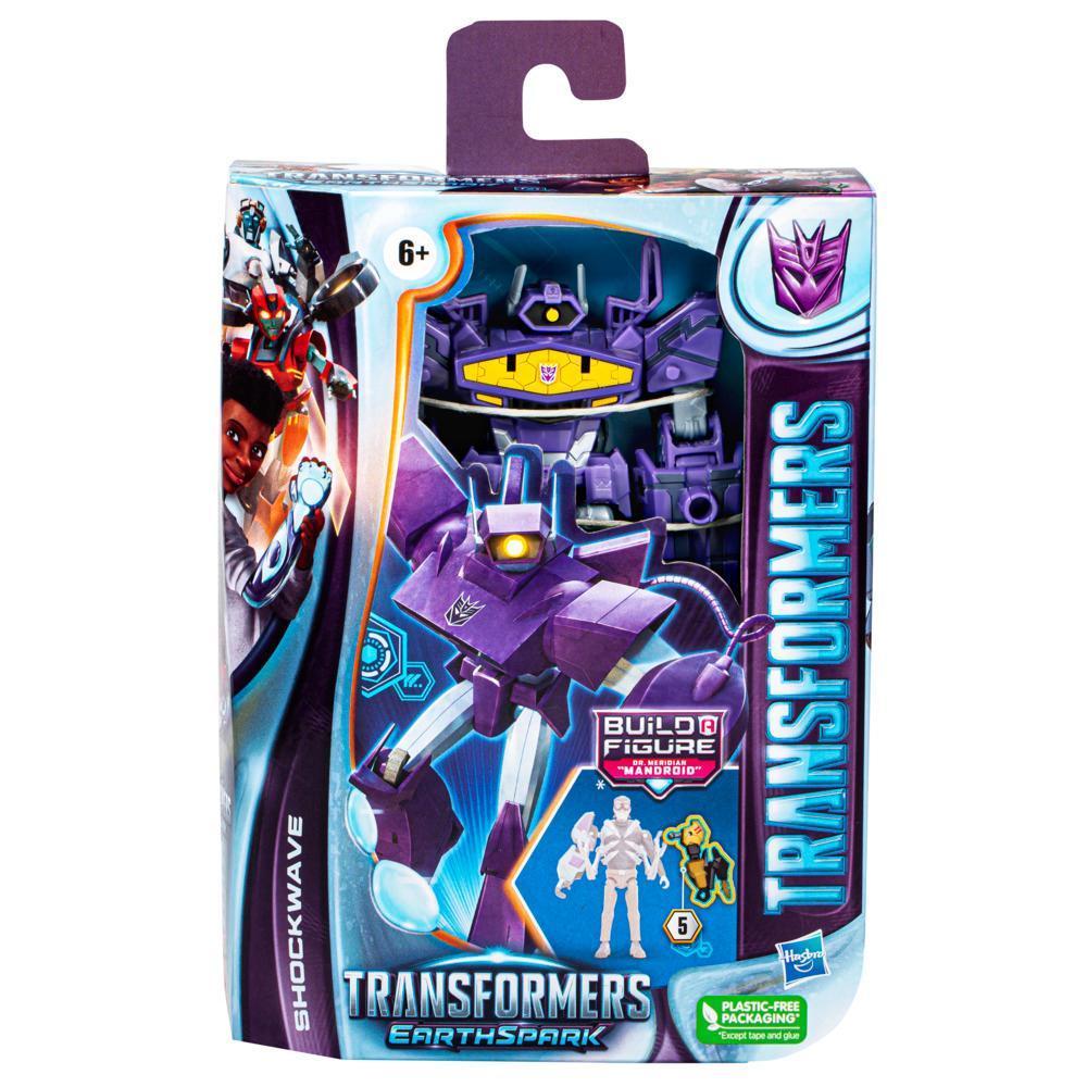 Transformers Toys EarthSpark Deluxe Class Shockwave Action Figure product thumbnail 1