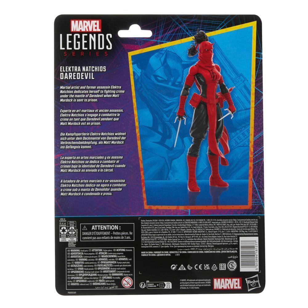 Hasbro Marvel Legends Series Elektra Natchios Daredevil, 6 Inch Action Figures product thumbnail 1