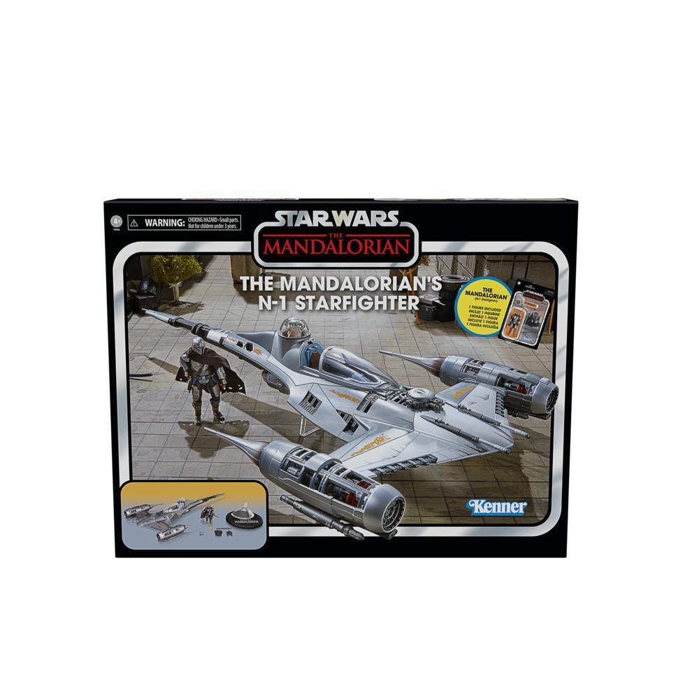 Star Wars The Vintage Collection The Mandalorian’s N-1 Starfighter & Action Figures (3.75”) product thumbnail 1