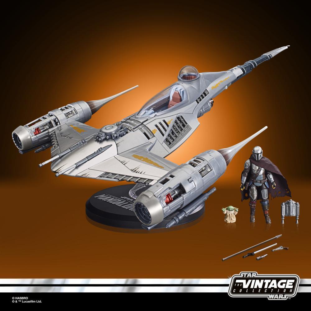 Star Wars The Vintage Collection The Mandalorian’s N-1 Starfighter & Action Figures (3.75”) product thumbnail 1