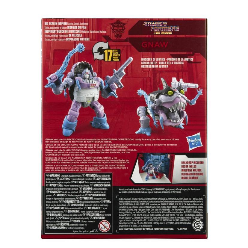 Transformers Toys Studio Series 86-08 Deluxe Class The Transformers: The Movie Gnaw Action Figure, 8 and Up, 4.5-inch product image 1