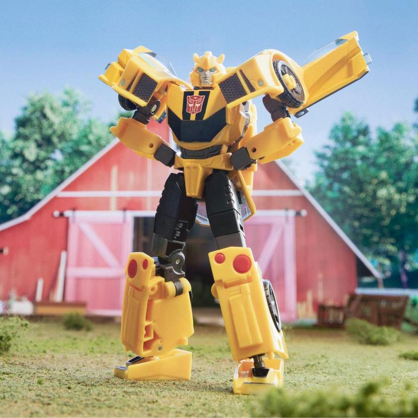 Transformers Toys EarthSpark Deluxe Class Bumblebee Action Figure product image 1