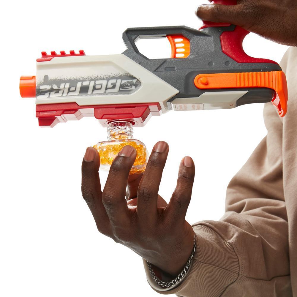 Nerf Pro Gelfire Legion Blaster, 5000 Gelfire Rounds, 130 Round Hopper, Eyewear product thumbnail 1