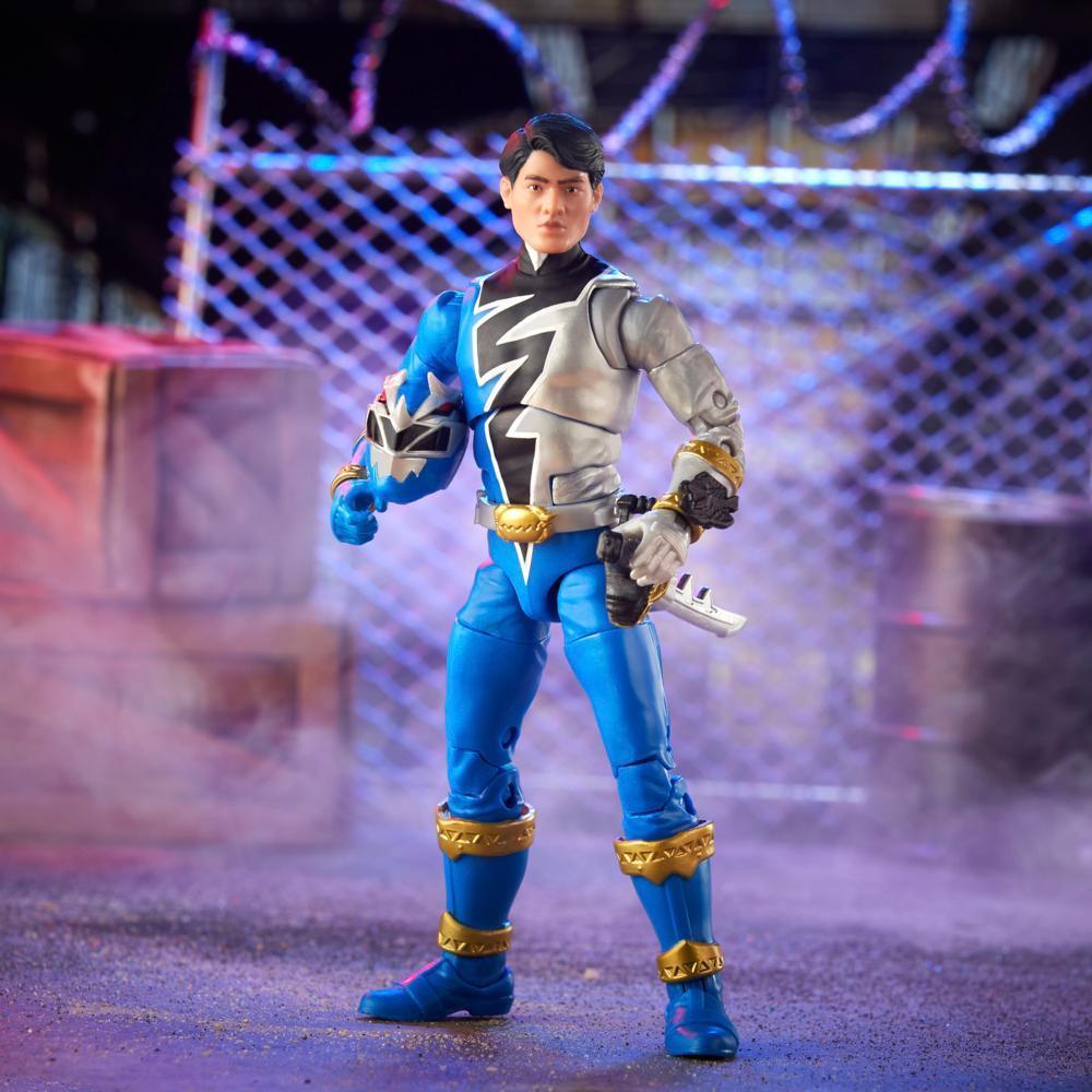 Power Rangers Lightning Collection Dino Fury Blue Ranger 6-Inch Premium Collectible Action Figure Toy with Accessories product thumbnail 1