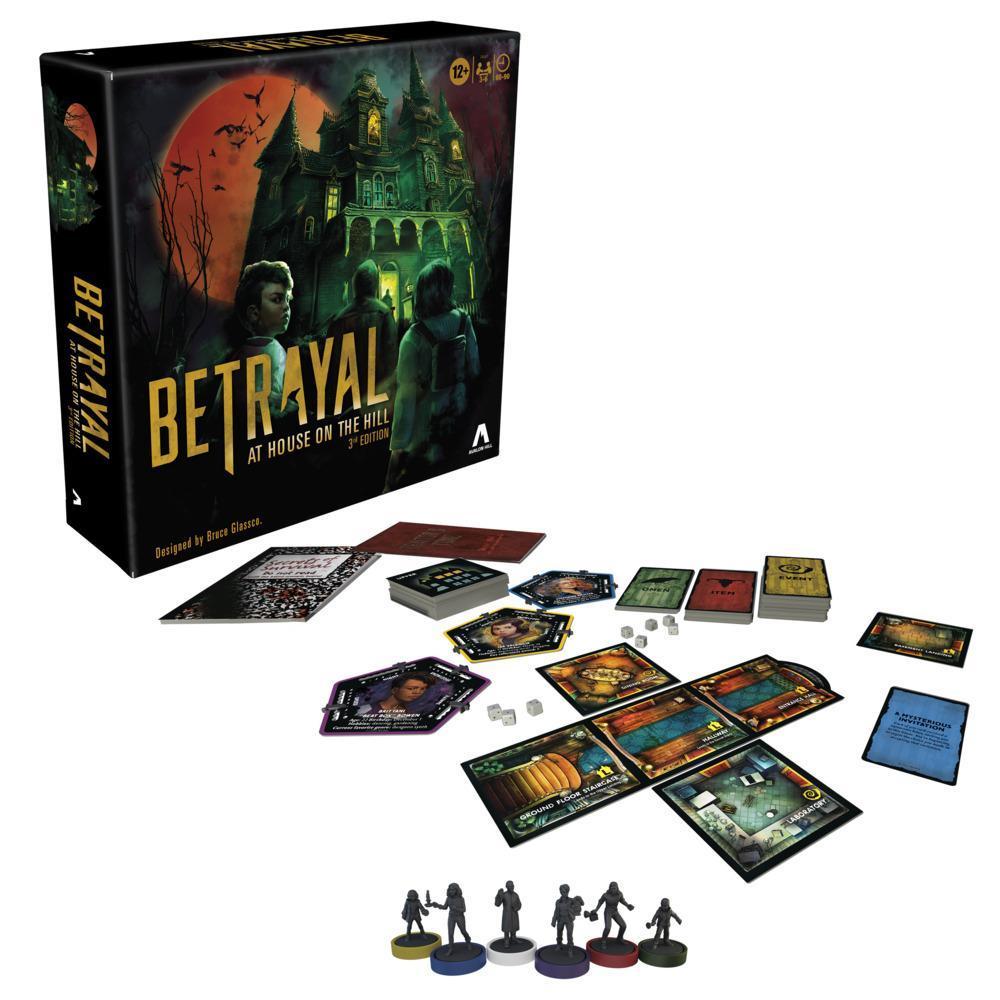 Avalon Hill Betrayal at House on the Hill 3rd Edition Cooperative Board Game, for Ages 12 and Up for 3-6 Players product thumbnail 1