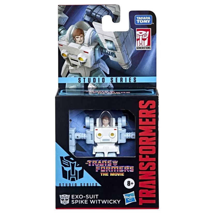 Transformers Studio Series Core Class The Transformers: The Movie Exo-Suit Spike Witwicky Figure, Ages 8 and Up, 3.5-inch product image 1