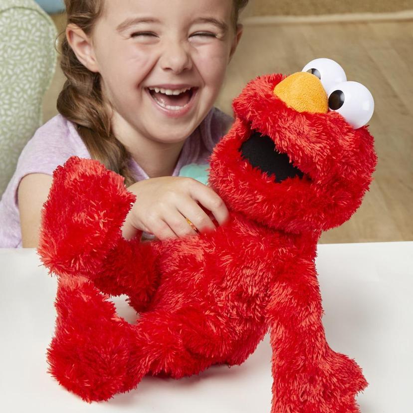 Sesame Street Tickliest Tickle Me Elmo Laughing, Talking, 14-Inch Plush Toy for 18 & Up -