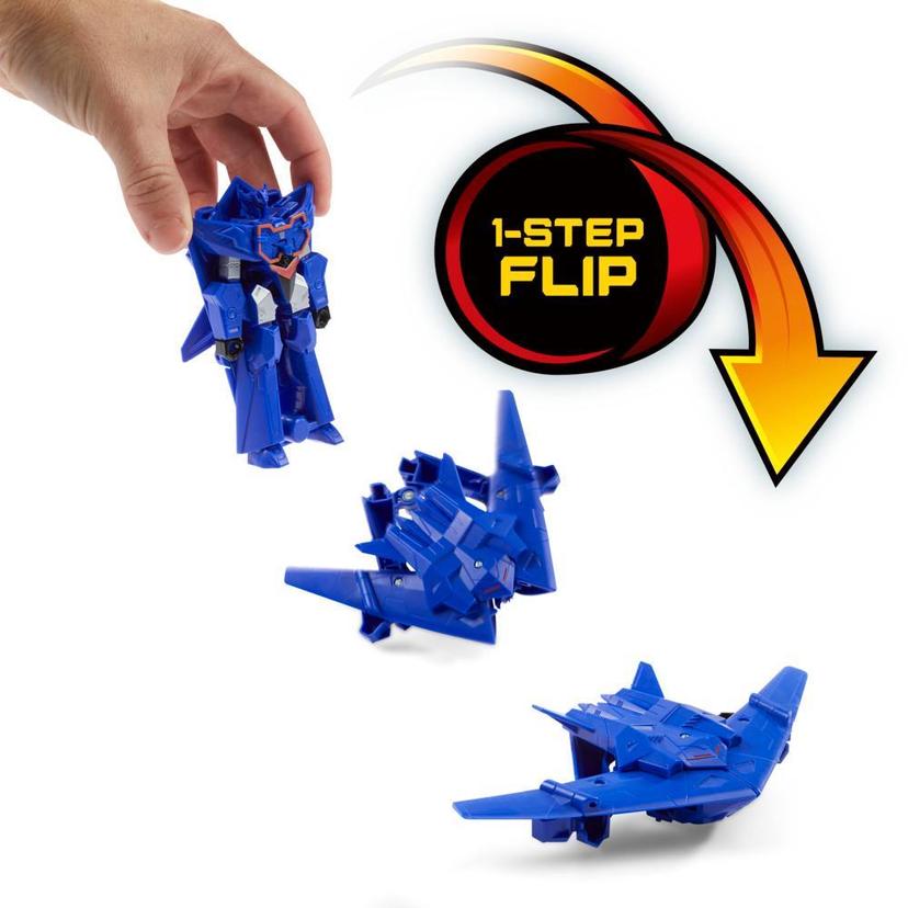 Transformers Toys EarthSpark 1-Step Flip Changer Soundwave Action Figure product image 1