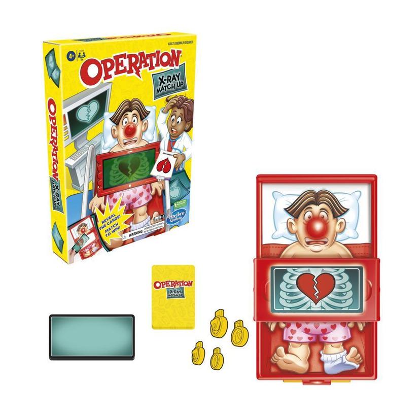  Hasbro Gaming Operation Junior Board Game for Preschoolers and  Kids Ages 3 and Up : Toys & Games