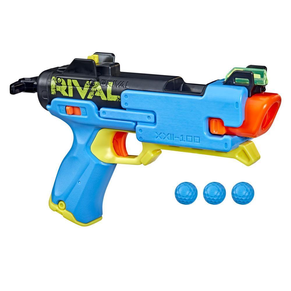 Nerf Rival Blue Team Protective Adjustable Face Mask Blue and Black 2014  Hasbro