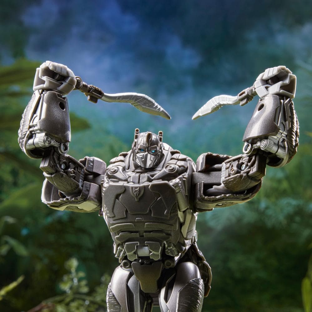 Transformers: Rise of the Beasts Voyager Class Optimus Primal Converting Action Figure (6”) product image 1