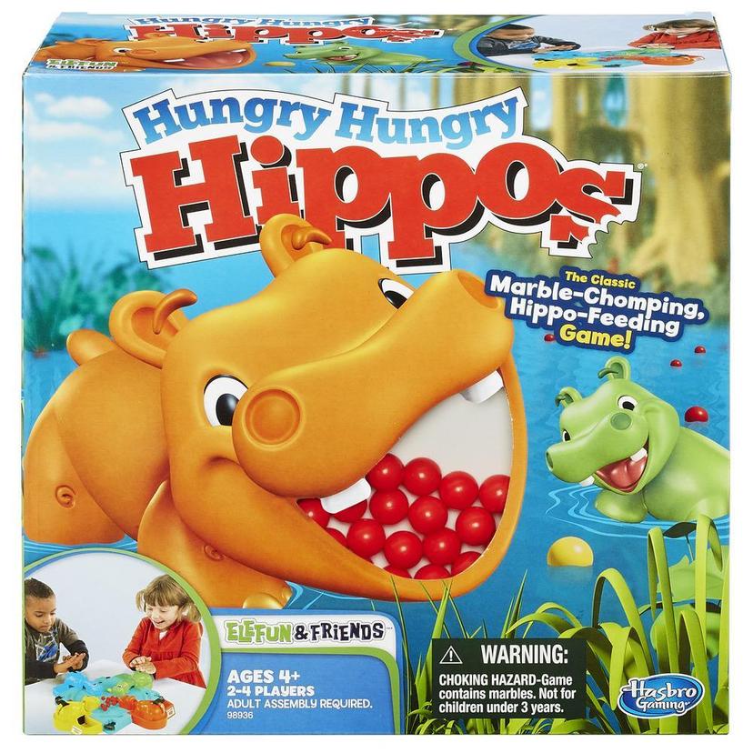 Elefun & Friends Hungry Hungry Hippos Game product image 1