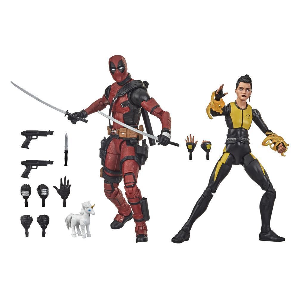 Hasbro Marvel Legends Series 6-inch Collectible Deadpool & Negasonic Teenage Warhead Figure Toys Marvel