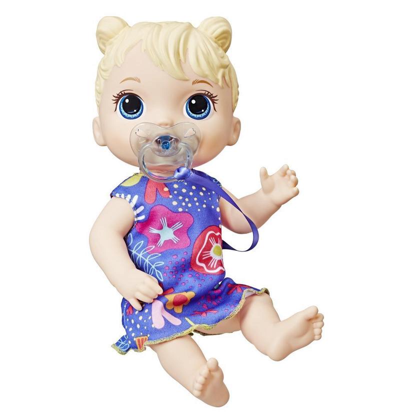 Baby Alive Baby Lil Sounds: Interactive Baby Doll for Girls and Boys Ages 3 and Up, Makes 10 Sound Effects, including Giggles, Cries, Baby Doll with Pacifier product image 1