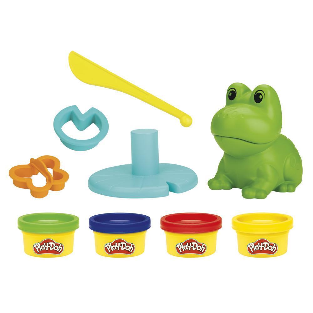 Play-Doh Mini Fun Factory Shape Making Toy with 2 Non-Toxic Colors - Play- Doh