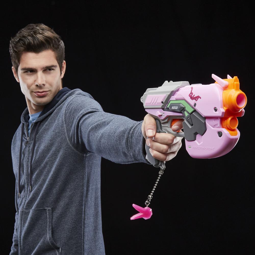 Overwatch D.Va Nerf Rival Blaster with 3 OverWatch Nerf Rival Rounds product image 1