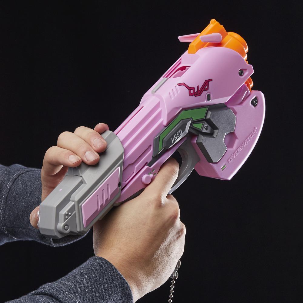 Overwatch D.Va Nerf Rival Blaster with 3 OverWatch Nerf Rival Rounds product image 1